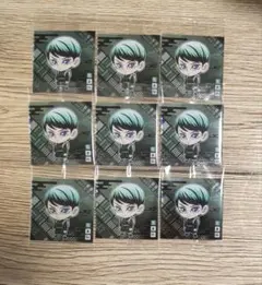 鬼滅の刃 シール ウエハース 13　愈史郎　９枚セット