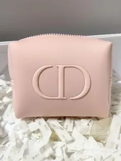 Dior CD ロゴ ポーチ ピンク　ノベルティのサムネイル