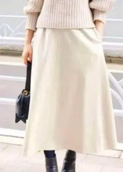 IENA×Oggコラボ フレアスカート　36