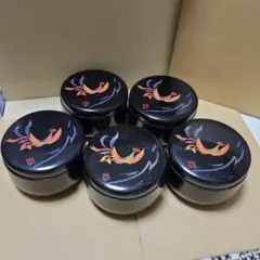 山本寛斎/ZEN 蓋付きちらし椀 5膳セット 合成漆器のサムネイル