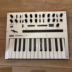 【美品】monologue　Silver シルバー【最終価格】 2026年最新】KORG monologue Silverの人気アイテム - メルカリ
