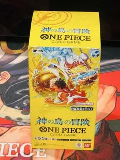 ワンピースカードゲーム 神の島の冒険1box テープカット済み - メルカリ