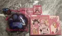 メロジョイ 癒しの猫爪シリーズ 宇宙柄 スクイーズ 付属品付き Mellojoy