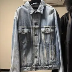 BALENCIAGA デニムジャケットライトブルーのサムネイル