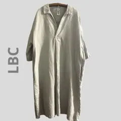 LBC ︎✿ スキッパー 麻100% ワンピースのサムネイル
