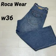 Roca Wear ロカウェア デニムパンツ バギーパンツ B−boy w36のサムネイル