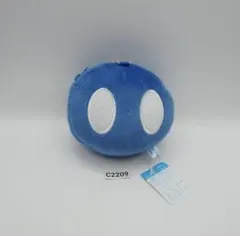 arenaぬいぐるみポーチ マスコット 青 タグ付き