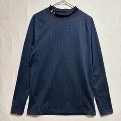 アンダーアーマー　モック シャツ　M ヒートギア ロングスリーブ　ゴルフ
