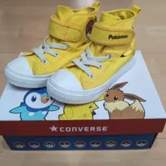 ポケモン CONVERSE イエローハイカットスニーカー
