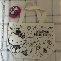 ドラえもん ハローキティ ランチトートバッグ