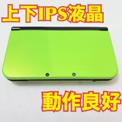 上下IPS液晶 Newニンテンドー3DS LL ライム×ブラック 本体 ゲーム