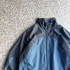 【両面使えるリバーシブル◎】オールドナイキacgフリース古着ナイロンジャケット青
