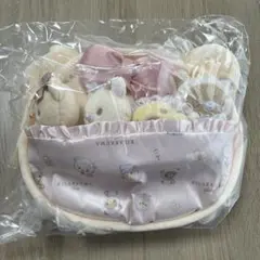 新品リラックマ友の会　メゾンドフルール　てのりぬいぐるみセット　ベビーあかちゃん 新品リラックマ友の会 メゾンドフルール てのりぬいぐるみセット