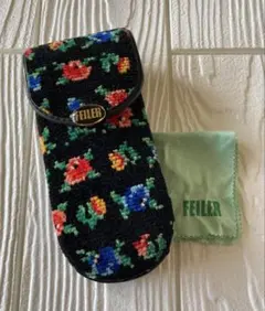 FEILER 花柄メガネケース
