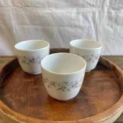 ✳︎ヴィンテージ✳︎ノリタケ✳︎Flower Song✳︎カップ3個セット✳︎