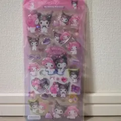 Sanrio　マイメロディ♡クロミ　ドロップジュエリーシール