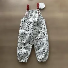新品未使用タグ付き　little WEEKEND プレイウェア ダルメシアン柄