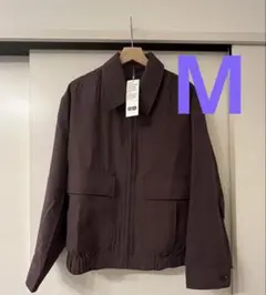 UNIQLO U ショートブルゾン パープル M