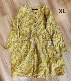 Sunny Clouds レディース　陽気な鳥のワンピース　チュニック　XLのサムネイル