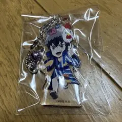 鬼滅の刃　ローソン　極厚　アクリルキーホルダー　嘴平伊之助　浴衣