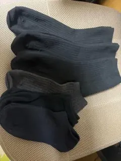黒系ソックス6足セット