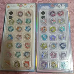 おはじきシール　シマエナガ　もちもちパンダ