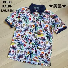 新品ポロベア ラルフローレン ポロシャツ トロピカル サーフィン柄