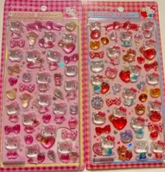 【正規品】ボンボンドロップシール サンリオ 第二弾 ハローキティ 2枚セット