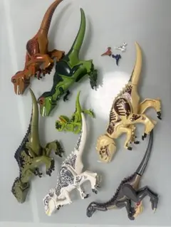 LEGO ジュラシックワールド 恐竜 フィギュア まとめ