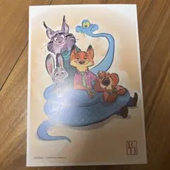 『ズートピア２』入場者プレゼント(第6弾) プレミアムアートボード(A5)