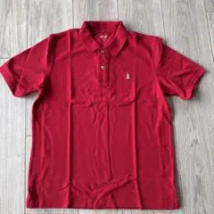 LANDS' END ポロシャツ レッド Mサイズのサムネイル