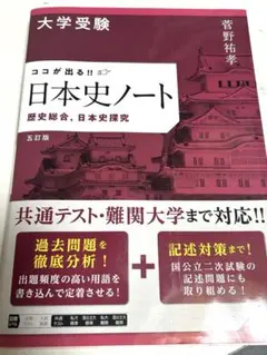 日本史ノート　大学受験　入試対策