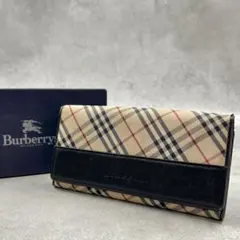 BURBERRY Nova Check Wallet Kiss Lock new - メルカリ