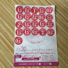 ヤマザキ　春のパンまつり2026 30点　お皿1枚分 シール　応募　②