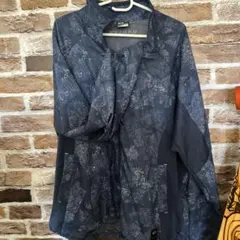 Oakley 地図柄ナイロンジャケット XXL