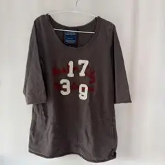 FLASH REPORT 五分袖カットソー Lサイズ