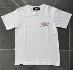 Mobb ピンク ホワイト Tシャツ ラインストーンロゴ S