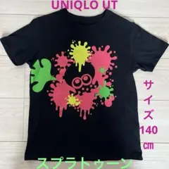 【UNIQLO UT】遠くからでも目立つTシャツ‼️スプラトゥーン ・140㎝