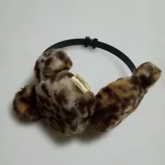 東京ディズニーリゾート　ミッキーヒョウ柄　イヤーマフ　耳あて