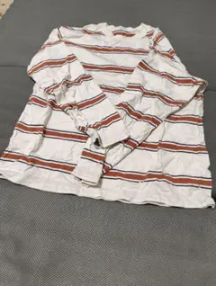 ストライプ柄 長袖Tシャツ Lサイズ　UNIQLO