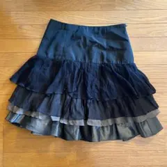 ZARA BASIC ブラック スカート