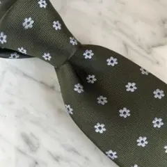 【新品】グリーン×サックス花柄