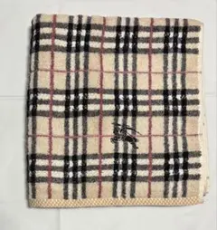 △Burberry ノバチェック バスタオル ホースロゴ刺繍 - メルカリ
