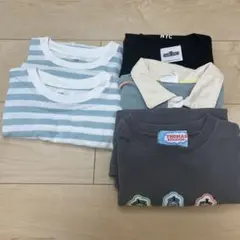 保育園着　男の子　半袖Tシャツ 110 まとめ売り　5枚