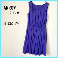 a.r.w ARROW アロー ドレス ワンピース パーティードレス ドット M