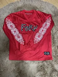 Red and white Chrome LA T-shirt