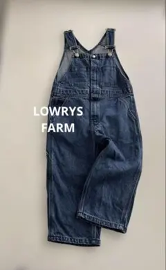 LOWRYSFARMローリーズファームキッズデニムオーバーオール100110cm