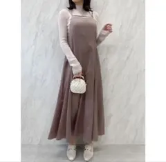 dazzlin ストラップレイヤーキャミワンピースのサムネイル