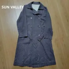 SUN VALLEY チャコールグレー トレンチコート