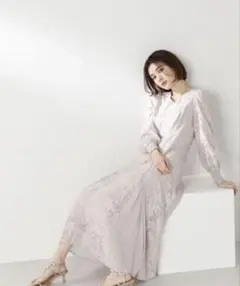 Natural Beauty Basic フラワーオパールワンピース　PSサイズ